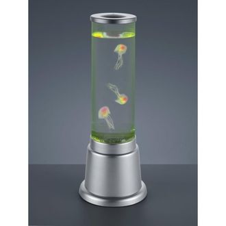 Trio Leuchten Lampara sobremesa jelly color plata