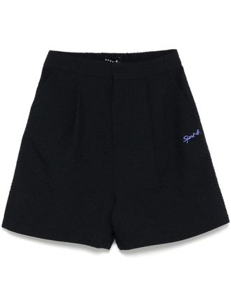 Sport b. seersucker shorts - Blue
