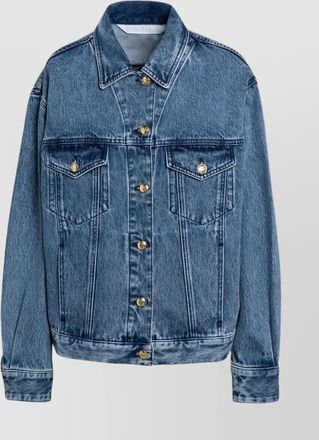 Palm Angels jungle insert denim jacket