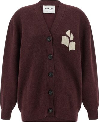 Isabel Marant Norton Maglioni Bordeaux-Donna