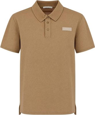 Givenchy Polo met Parijs grosgrain - Heren - Polos - Beige - 2XL - Katoen - Tops