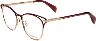 Rag & Bone Rag & Bone Womens 51mm Red Gold Opticals