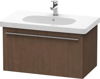 Duravit Duravit X-large Mueble De Pared 6048, 1 Extra&iacute;ble, 800mm Para C&oacute;digo D, Color (frente/cuerpo): Chapa De Madera Aut&eacute;ntica De Nogal Americano - Xl604801