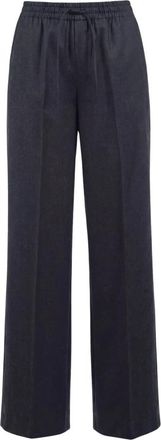 ottod'Ame Wijde broek - Dames - Wijde Broeken - Grijs - L - Broeken