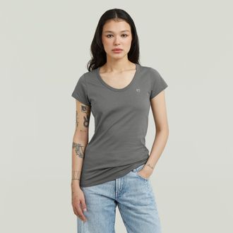 G-Star Slim T-shirt - Grijs - Dames