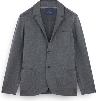 Paul & Shark Merino Extrafine wool jacket, Man, Titanium - Outer Space, Size: 3XL