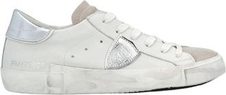 Philippe Model Prsx Basic Sportschoenen - Dames - Sneakers - Wit - 41 EU - Leer - Schoenen