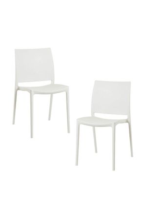 Regalos Miguel Packs Sillas Jard&iacute;n - Pack 2 Sillas Dalen - Blanco