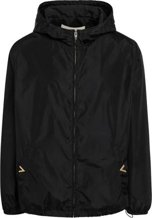 Valentino Garavani Jassen, Heren, Zwart, L, Nylon, Giubbotto