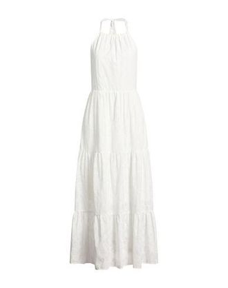 White Wise DRESSES - Maxi dresses sur YOOX.COM