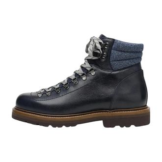 Brunello Cucinelli Veterschoenen - Heren - Schoenen - Blauw - Maat: 43 1/2 EU