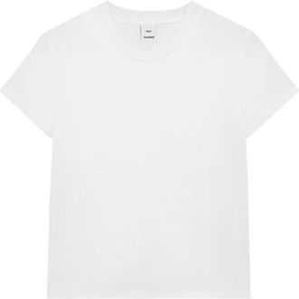 Won Hundred Vera T-Shirt - Dames - T-shirts - Wit - S - Katoen - Tops