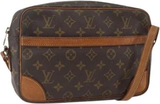 Louis Vuitton Pre-owned Cross Body Bags, female, Brown, Size: ONE SIZE Pre-owned Monogram Shoulder Bag