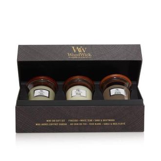 Woodwick geurkaars Giftset Deluxe Mini (set van 3)