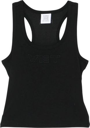 VETEMENTS Sleeveless Tops - Dames - Tops zonder mouwen - Zwart - S - Tops