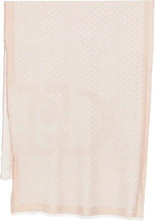 Liu Jo Foulard con monogramma - Toni neutri