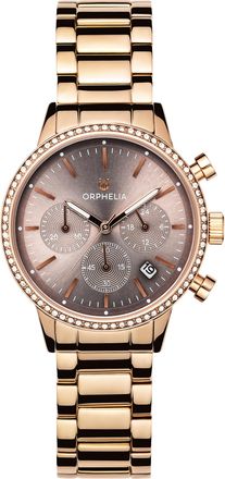 Orphelia Sunray dameshorloge Ros&eacute;kleurig OR32805