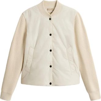 Woolrich Bomber con maniche a coste - Toni neutri