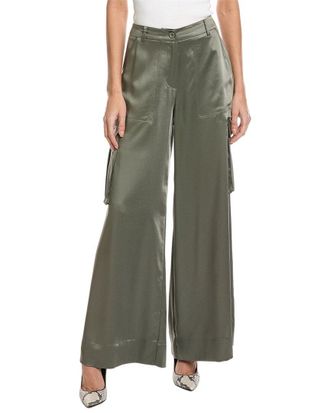 Toccin Maia Silky Satin Cargo Pant