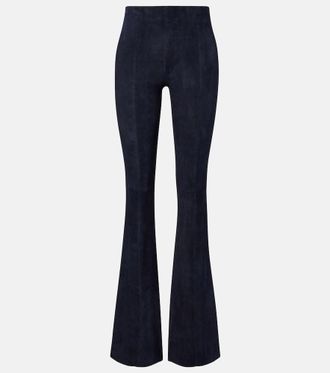 Stouls Gege suede flared pants