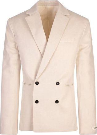 Jacquemus Hombre, Chaquetas, Beige, Talla: S