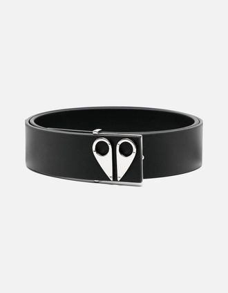 Moose Knuckles Mens LOGO ICON BELT - Black - Size: 30