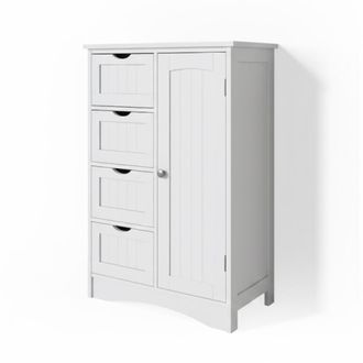 Vicco Armario De Ba&ntilde;o Bianco, Blanco, 55 X 81 Cm Vicco