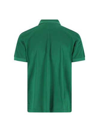 Lacoste Mens T-Shirts And Polos Green Silk