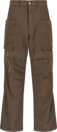 Rick Owens Cotton Cargo Mens Pants