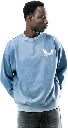 Barrow Felpa Girocollo - - Sweatshirts & Hoodies - Uomo - Blu - M