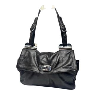 Marni Pre-owned Leren Handtas - Dames - Pre-owned - Zwart - Maat: ONE Size Leer