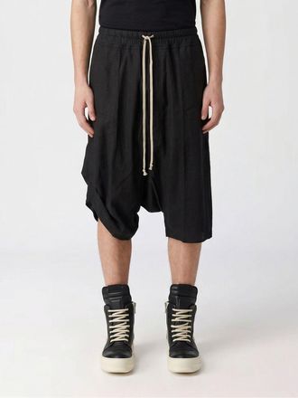 Rick Owens Leather Jogging Shorts