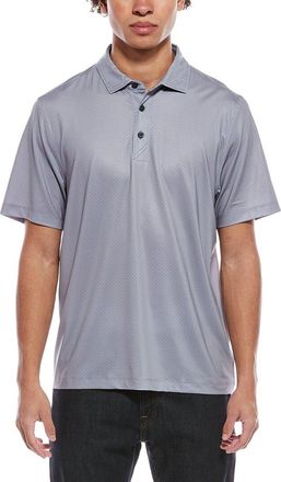 Cutter & Buck Pike Eco Tonal Geo Print Recycled Polo Shirt