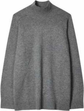 Paul Smith Truien & Vesten, Dames, Grijs, XS, Wol, Wool Cashmere Oversized Jumper