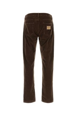 Dolce & Gabbana Tintura Trousers - Brown