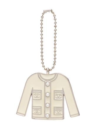 Chanel Ciondolo per borsa Cardigan anni 2000 - Toni neutri