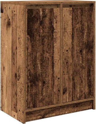 vidaXL Sideboard Old Wood 57x34x76 cm Engineered Wood Vidaxl