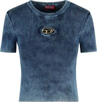 Diesel Ancla Camiseta De Algod&oacute;n Azul Oscuro