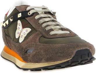 Valentino Garavani Stud Up Sneakers - Brown