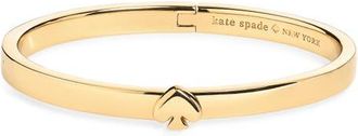 Kate Spade New York everyday spade slim bangle bracelet in Gold at Nordstrom