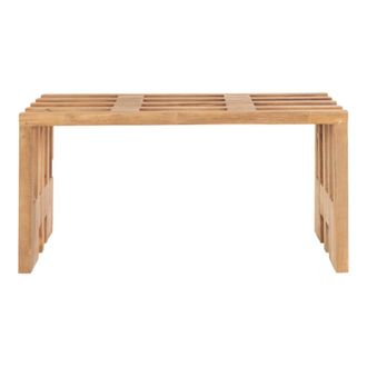 Meubles et Design Banco de teca L90cm - Natural