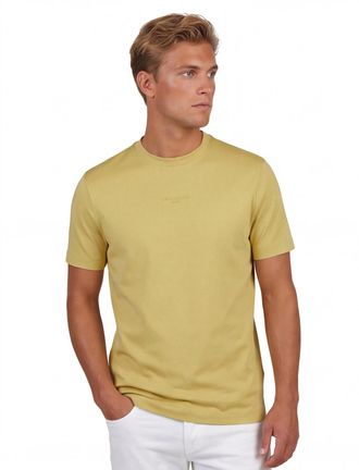 Cavallaro Geel t-shirt Cavallaro Luvali korte mouwen