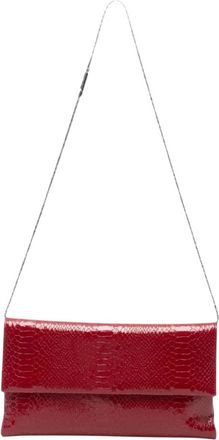 Twentyfourhaitch Nireya Clutch - - Bags - Donna - Rosso - ONE SIZE