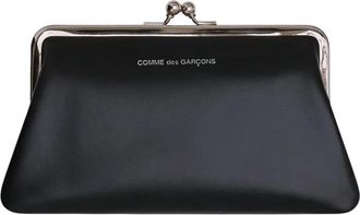 Comme Des Gar&ccedil;ons Portafoglio Kiss Clasp - - Bags - Donna - Nero - ONE SIZE