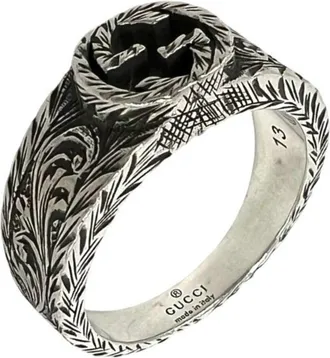 Gucci Silver Silver 925 Band Ring (Pre-Owned)