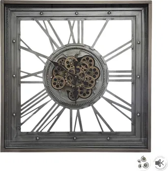 Atmosphera Atmosphera - Reloj m&eacute;canisme - Metal 80 X 80 Cm Cr&eacute;ateur DInt&eacute;rieur