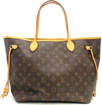 Louis Vuitton Brown Monogram Canvas Tote Bag (Pre-Owned)