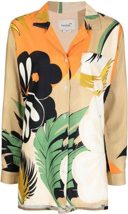 Bambah Amazonia button-down shirt - women - Cotton - S - Multicolour