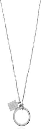 Balenciaga Saint-germain Ring Necklace - unisex - Kettingen - Grijs - ONE Size - Accessoires