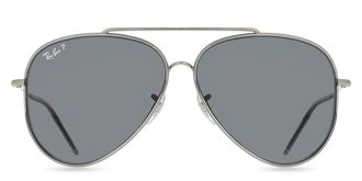 Ray-Ban RBR0101S Aviator Reverse Polarized 004/81 Mens Sunglasses Gunmetal Size 59